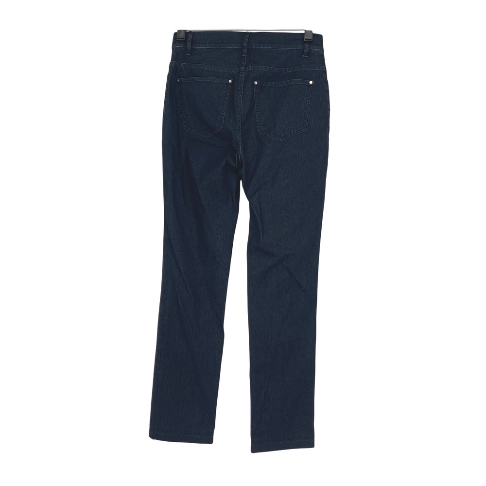 LAFAYETTE 148 Dark Wash Straight Leg Jeans Size 0 Classic - Picture 2 of 5